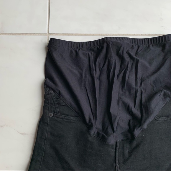 Citizens Of Humanity Black Maternity Jeggings Jeans over the belly black stretch - Picture 5 of 7